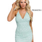 Primavera-Couture-3138-Mint-Homecoming-Dress-front-beaded-fitted-v-neckline-backless