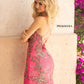 Primavera-Couture-3301-HOTPINK-Cocktail-Dress-back-v-neckline-sequins-floral-details-tie-back-short-homecoming-dress