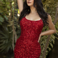 Primavera-Couture-3351-Red-Cocktail-Dress-Sequins-Scoop-Necklint-Fitted-Backless