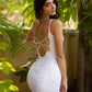 Primavera-Couture-3572-Ivory-Cocktail-Dress-back-v-neckline-sheer-sequins-short-homecoming-dress