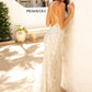 Primavera-Couture-3721-IVORY-prom-dress-back-long-beaded-v-neckline-slit-crisscross-back