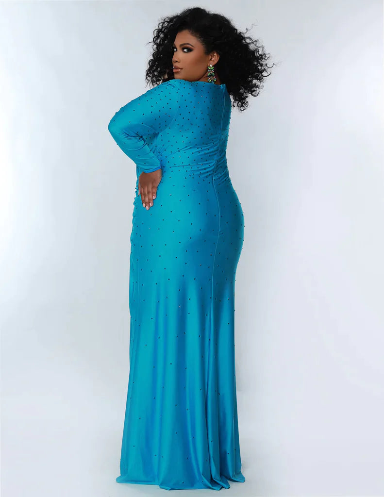 32 inch long dress Ladivine CD323