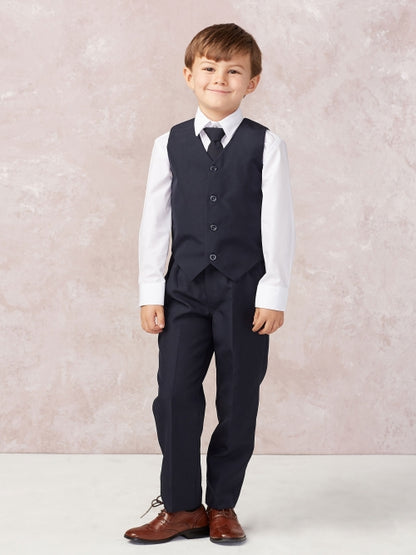 Boy's 5 Piece SLIM FIT Tuxedo Set - Choose Your Color & Size 4020