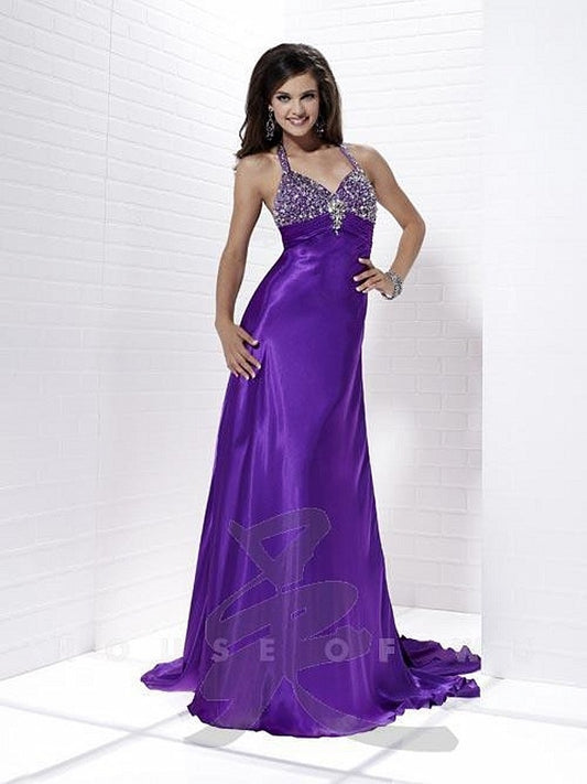 Tiffany Exclusive 46833 Amethyst size 14 Prom Dress Pageant Gown Long Satin