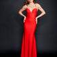Nina Canacci 6567 Size 8, 10 Long Straight Prom Dress Pageant Gown Backless Corset Fitted