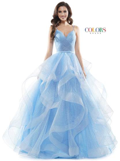 Colors Dress 2381 Prom and Pageant Gown Dress Ballgown Layers