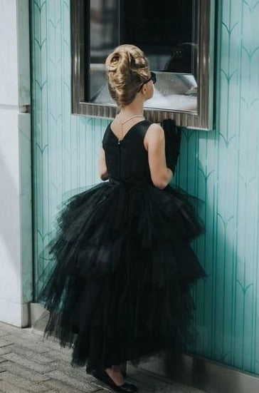 Trendy Digital Printed Rayon Black Gown | Latest Kurti Designs