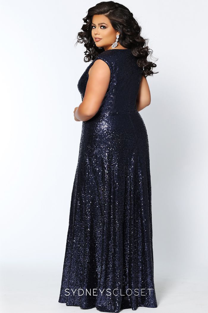 Formal Plus-Size Prom Dresses and Plus Evening Gowns