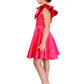 Marc Defang K6013 Short A Line Girls Pageant Cocktail Dress Interview Bow This stunning dress works perfectly for interview, fun fashion, as well as formal occasions Featured color:All colors are available. Hand crafted crystals on the waistband  Bow front Multiple pleated collar, front and back  2 side pockets! Center back invisible zipper Inner lining for silky comfortv Available Sizes: 4-14 Available Colors: See swatch chart Please Allow 30 Days for Delivery
