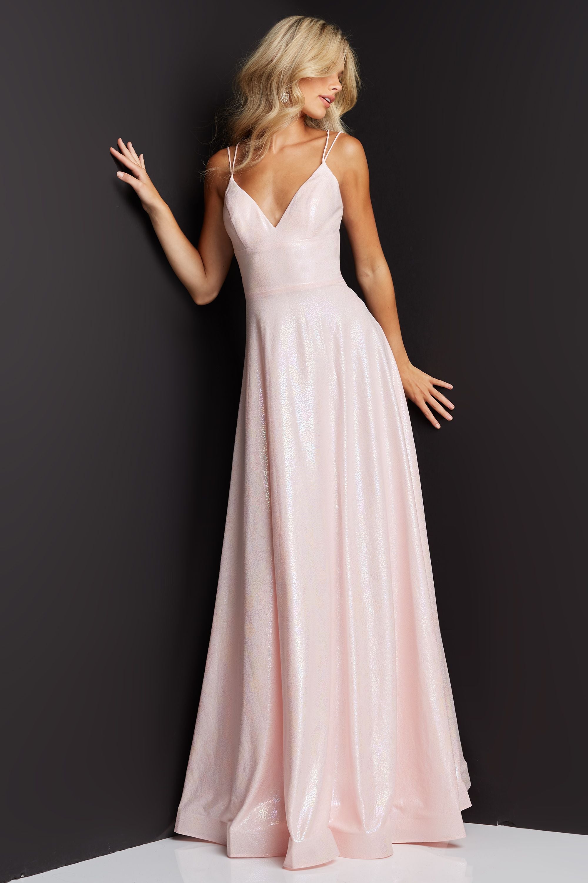 Pink Floor Length Prom Dresses | Pink Prom Gowns Formal Dresses - Pink  Sequin Prom - Aliexpress