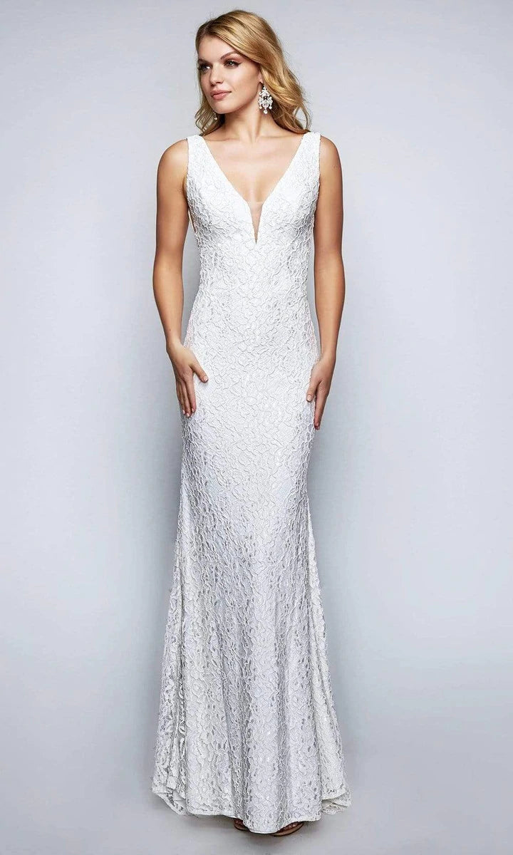 Nina Canacci 2229 Size 00, 6 Ivory Lace Wedding Dress Bridal Destination 00 / Ivory Nina Canacci 2229 Size 00, 6 Ivory Lace Wedding Dress Bridal Destination 00 / Ivory