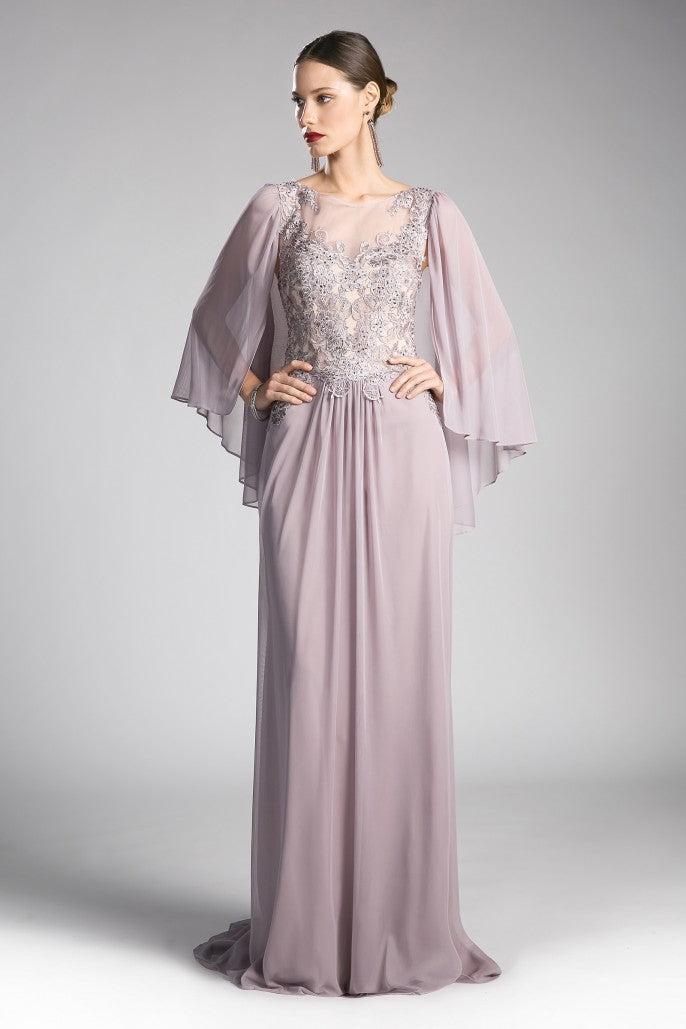 CD0001 Size 10 Burgundy Long Mother Of Chiffon Formal Dress Draped Cap Glass Slipper Formals CD0001 Size 10 Burgundy Long Mother Of Chiffon Formal Dress Draped Cap Glass Slipper Formals