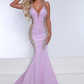 Johnathan Kayne 2690 hand-beading tapers down on the sides and features sheer mesh cut outs Johnathan Kayne 2690 Long Fitted Sheer Crystal Formal Pageant Dress Mermaid Prom Gown  Available sizes:00-16  Available colors: Poppy, Lilac